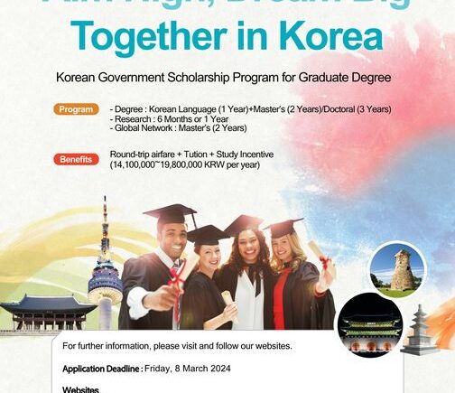 2024 Global Korea Scholarships
