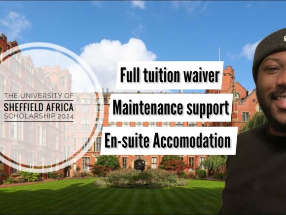The University of Sheffield Africa scholarship 2024