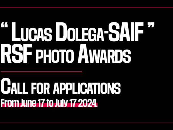 Call for Applications: “Lucas Dolega-SAIF” Photo Prize