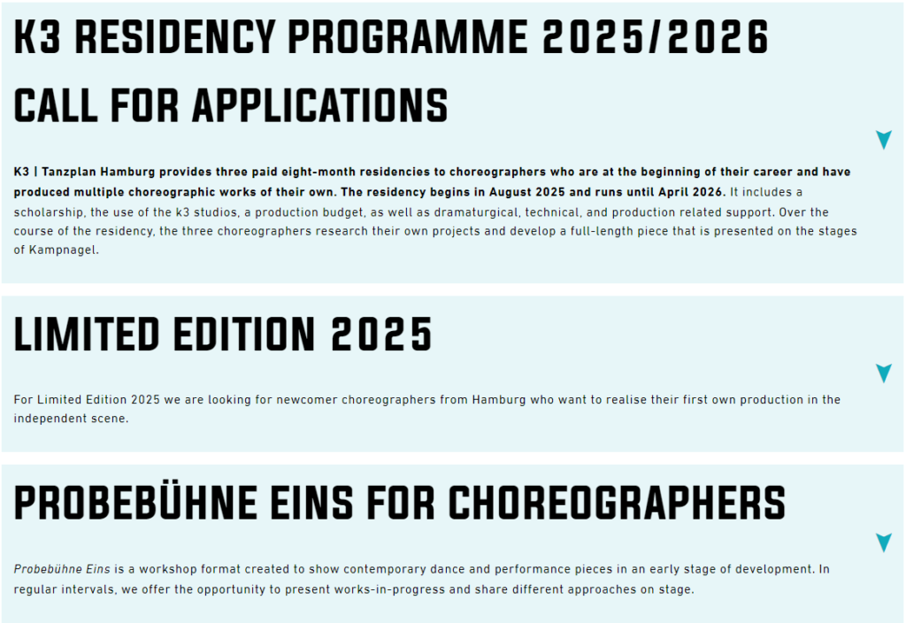 Apply for K3 Residency Programme 2025/2026