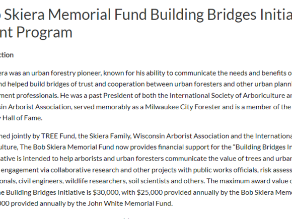 Bob Skiera Memorial Fund Building Bridges Initiative Grant Program 2024