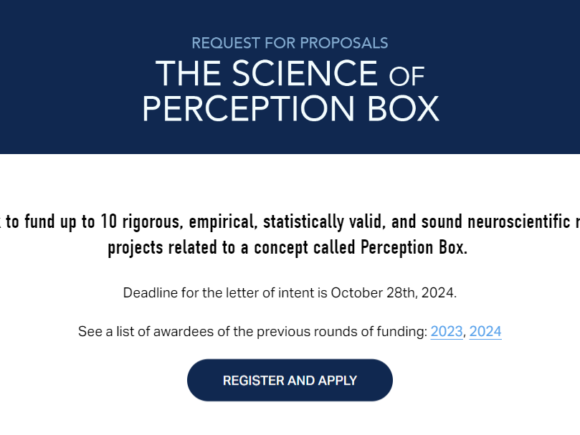 Call for Proposals: The Science of Perception Box