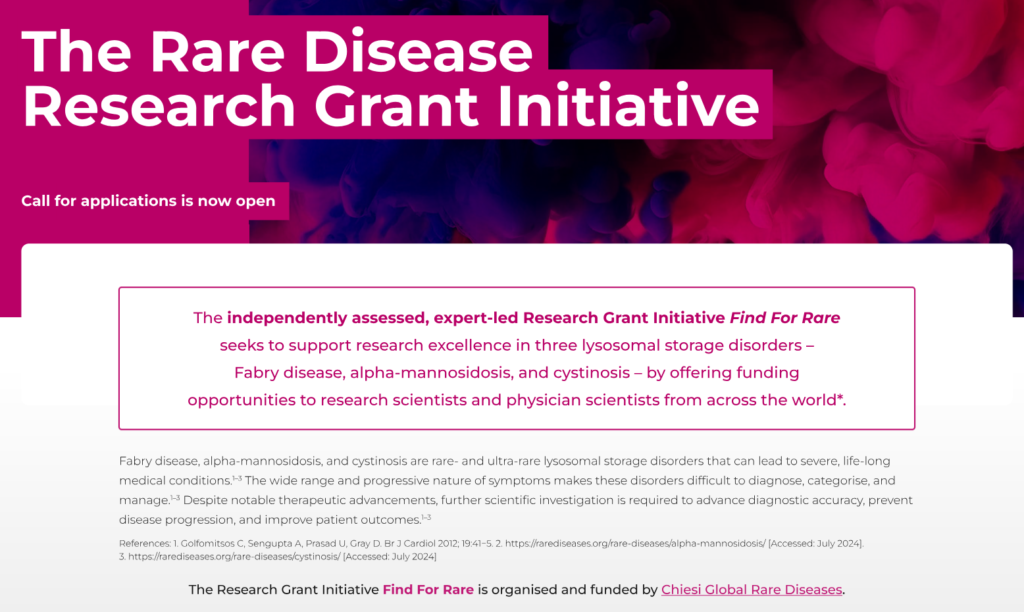 The Rare Disease Research Grant Initiative