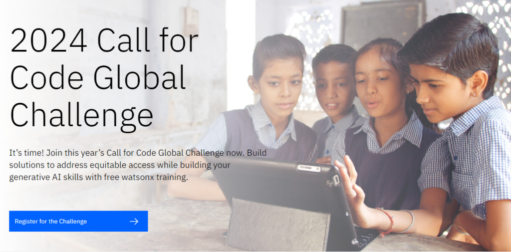 2024 Call for Code Global Challenge