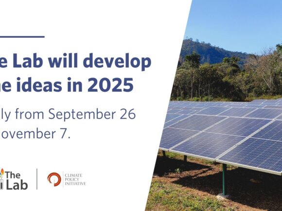 Call for Ideas: Global Innovation Lab for Climate Finance