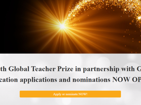 Apply Now: 9th Global Teacher Prize