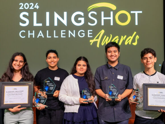 National Geographic Society announces Slingshot Challenge