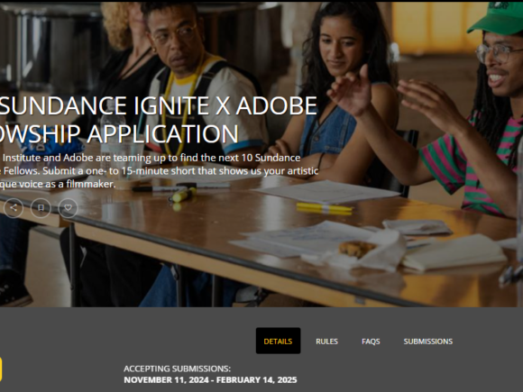Sundance Ignite x Adobe Fellowship Program 2025